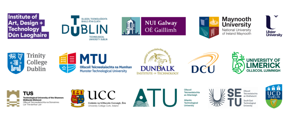 Collection of all institute logos
